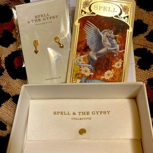 RESERVED  Wild Love Earrings + M raglan